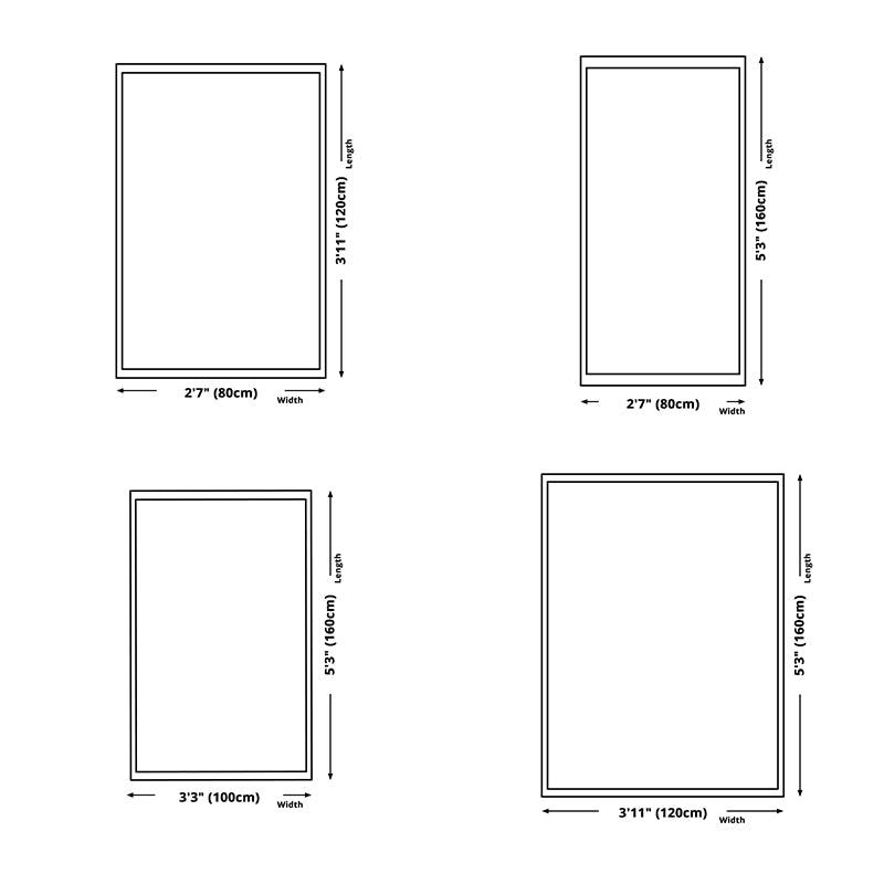 Moderne woonkamer tapijt geometrisch patroon polyester gebied tapijt niet-slip achterste backing area tapijt