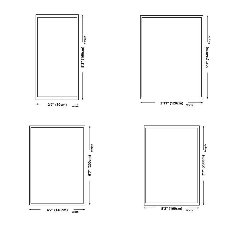 Orange Modern Indoor Rug Polyester Graphic Rug Non-Slip Backing Rug for Home Decor