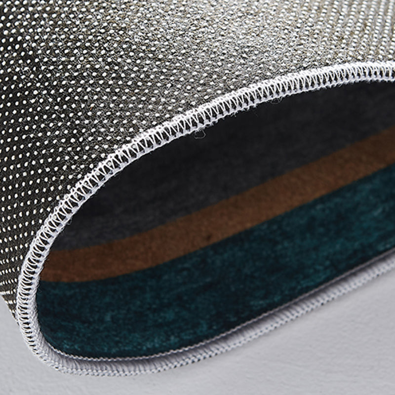 Stilvoller moderner Teppich Geometrisches Muster Polyester Fläche Teppich nicht rutschfest