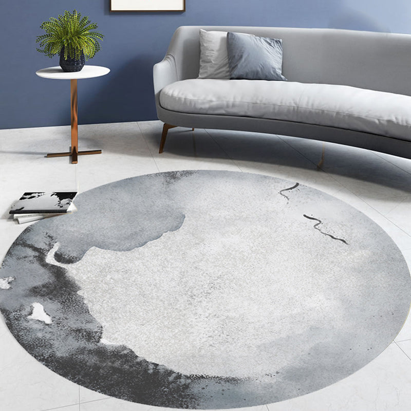 Tapis rond moderne