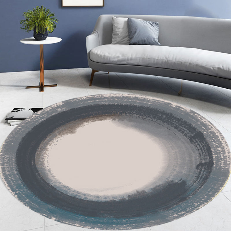 Tapis rond moderne