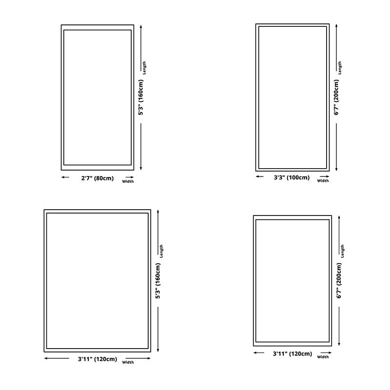 Zwart modern tapijt polyester abstract patroon binnen tapijt niet-slip achterste tapijt voor salon