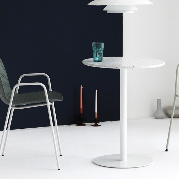 Tavolo da pranzo rotondo tavolo da semplicità stile piedistallo mobili casual per casa