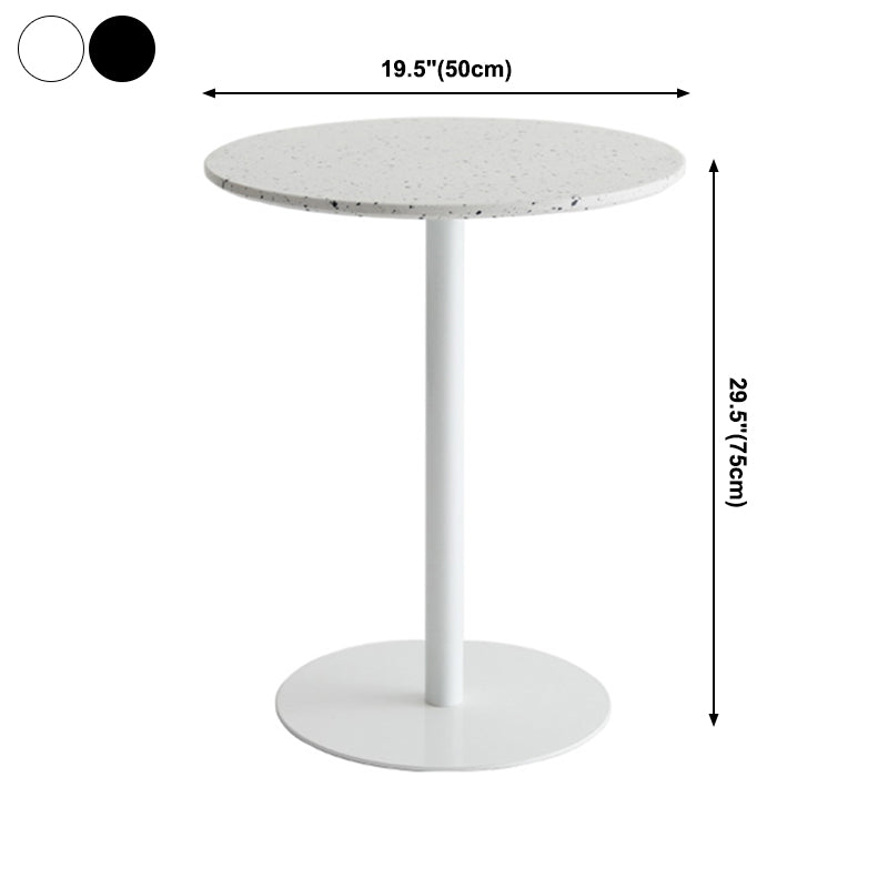Tavolo da pranzo rotondo tavolo da semplicità stile piedistallo mobili casual per casa