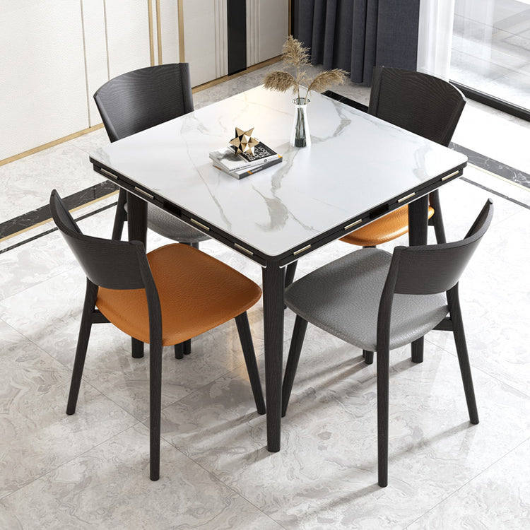 Contemporary Style 46'' Dining Table Stone Round Dining Room Collection for Indoor