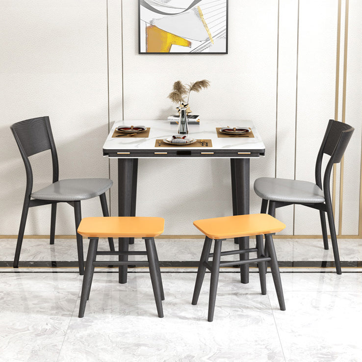 Contemporary Style 46'' Dining Table Stone Round Dining Room Collection for Indoor