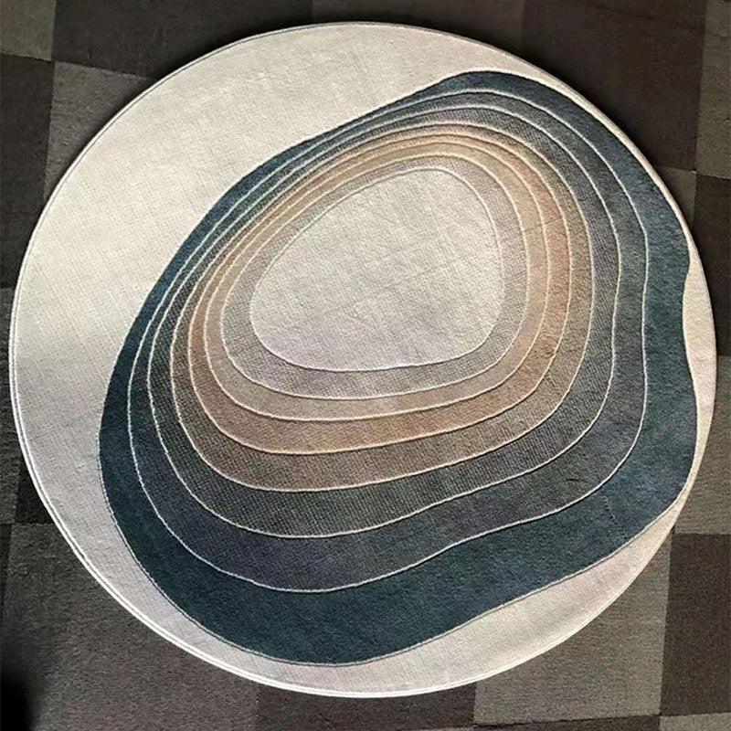 Bruin modern binnen tapijt polyester kleurstuk binnen tapijt niet-slip achterste tapijt voor woningdecoratie