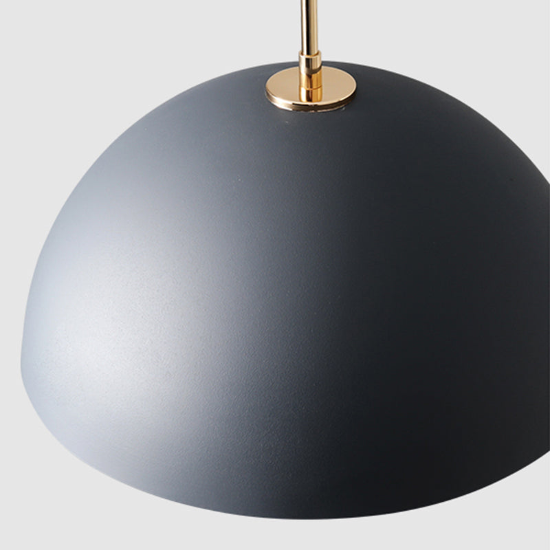 1 Light Metal Pendant Modern Simple Style Ceiling Hanging Light Fixture for Living Room