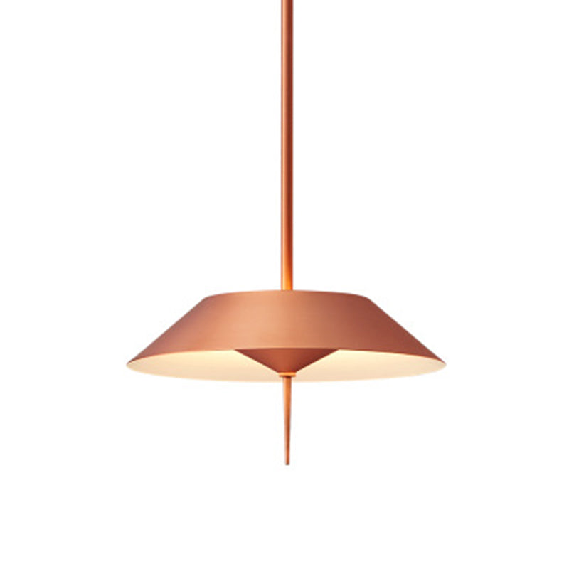 1 Light Iron Macaron Chandelier Pendant lampe Nordic Modern Style Plafond Light pour intérieur