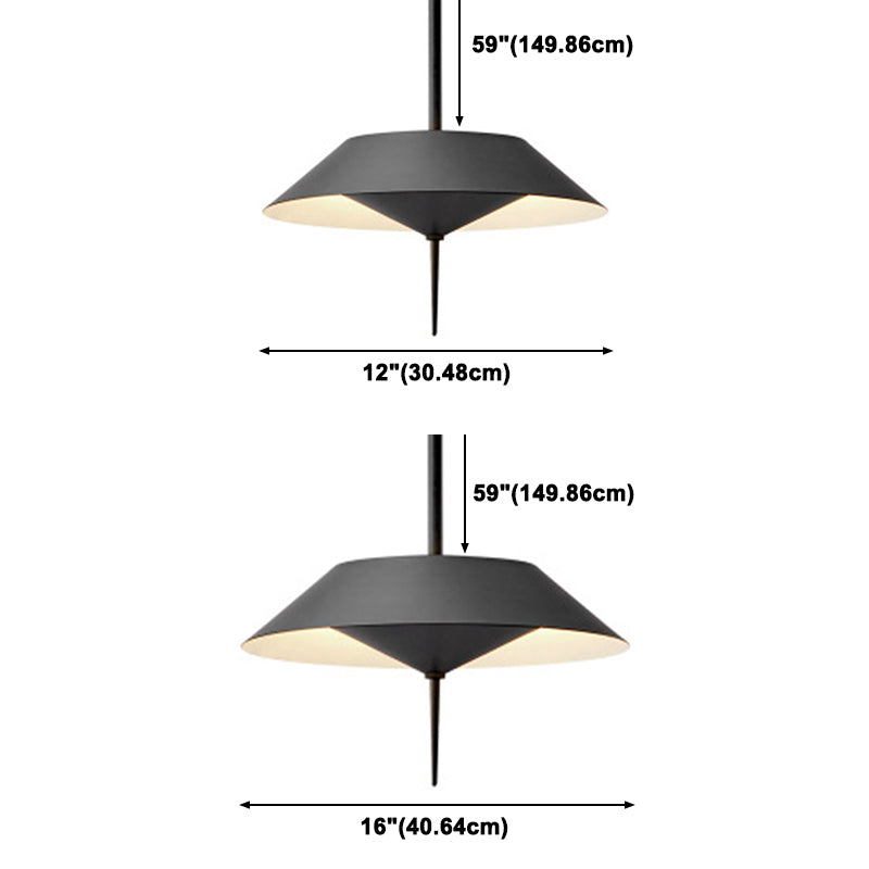 1 Light Iron Macaron Chandelier Pendant lampe Nordic Modern Style Plafond Light pour intérieur