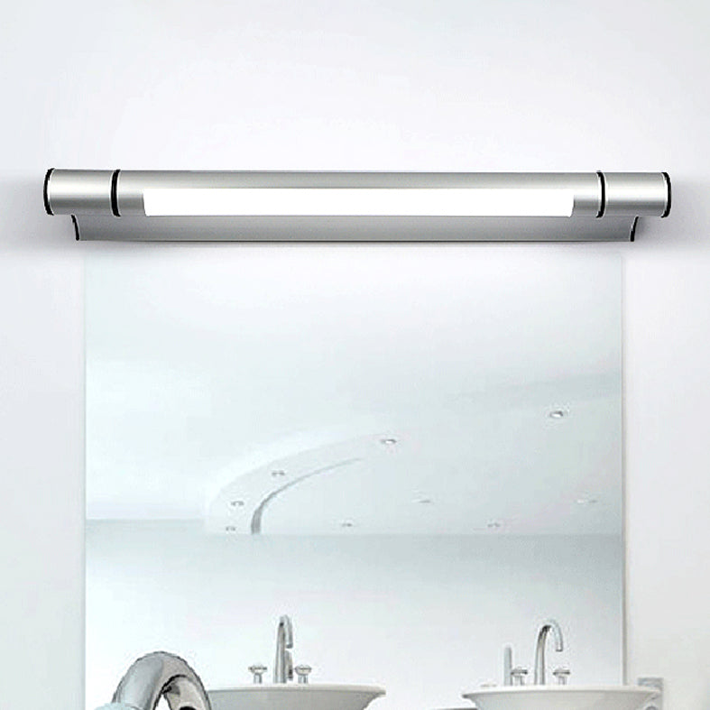 Simplicité Mur Linear Éclairage en métal Métal LED CHAMBRE LAMPE LAMPE DANS CHROME