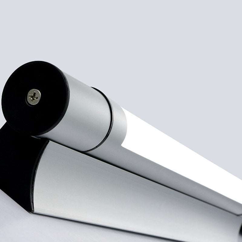 Simplicité Mur Linear Éclairage en métal Métal LED CHAMBRE LAMPE LAMPE DANS CHROME