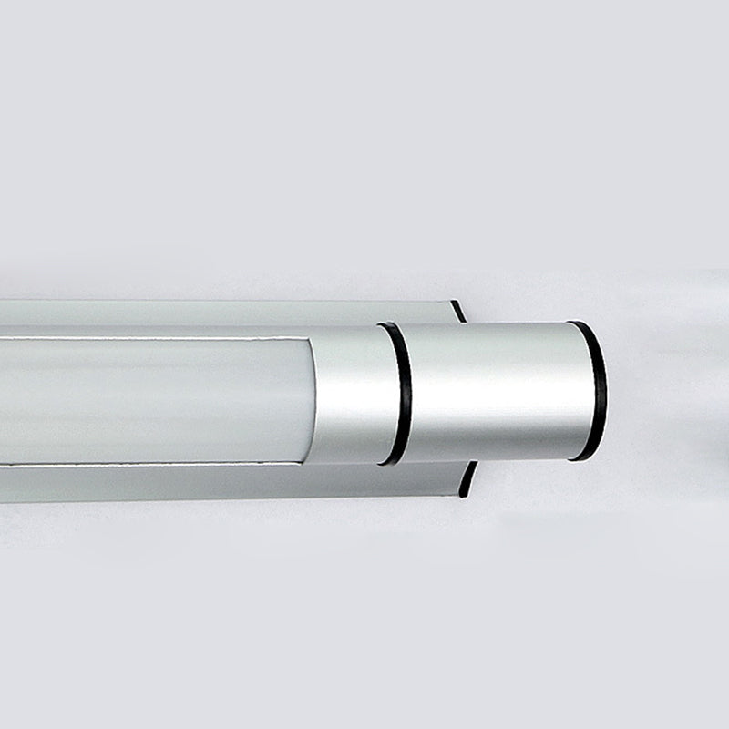 Simplicité Mur Linear Éclairage en métal Métal LED CHAMBRE LAMPE LAMPE DANS CHROME