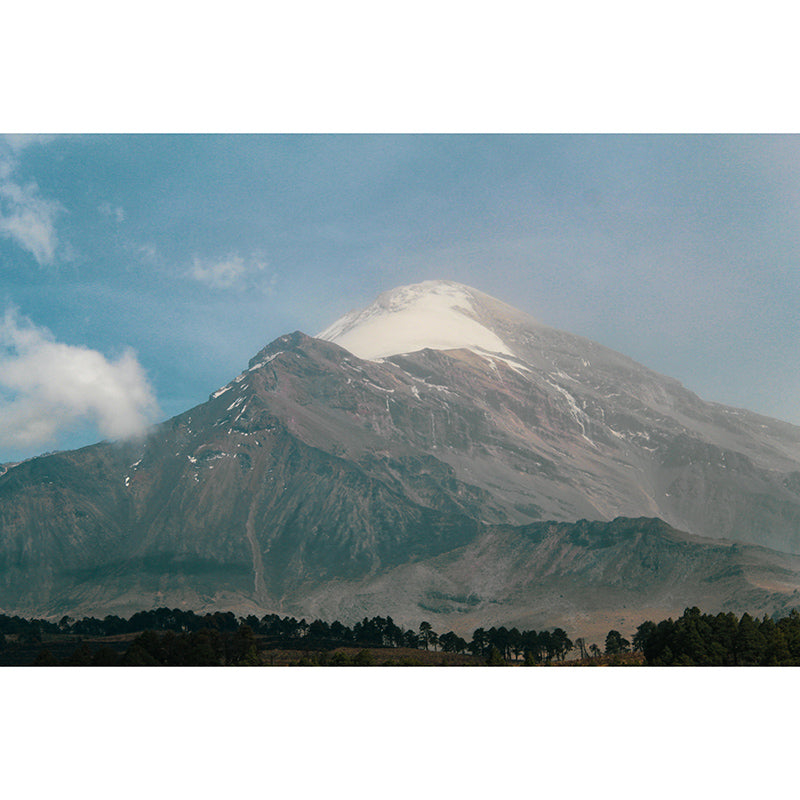 Mountain Scenery Mural Personalized Minimalist Wall Covering for Living Room