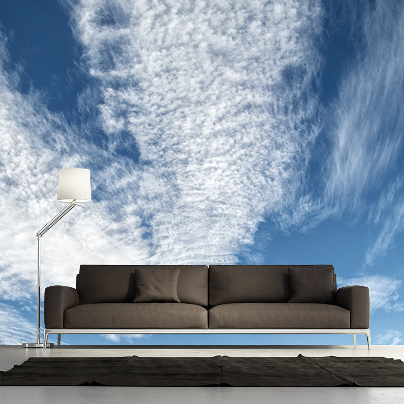 Minimalism Style Home Decor Sky Mural Customized Wall Covering for Living Room