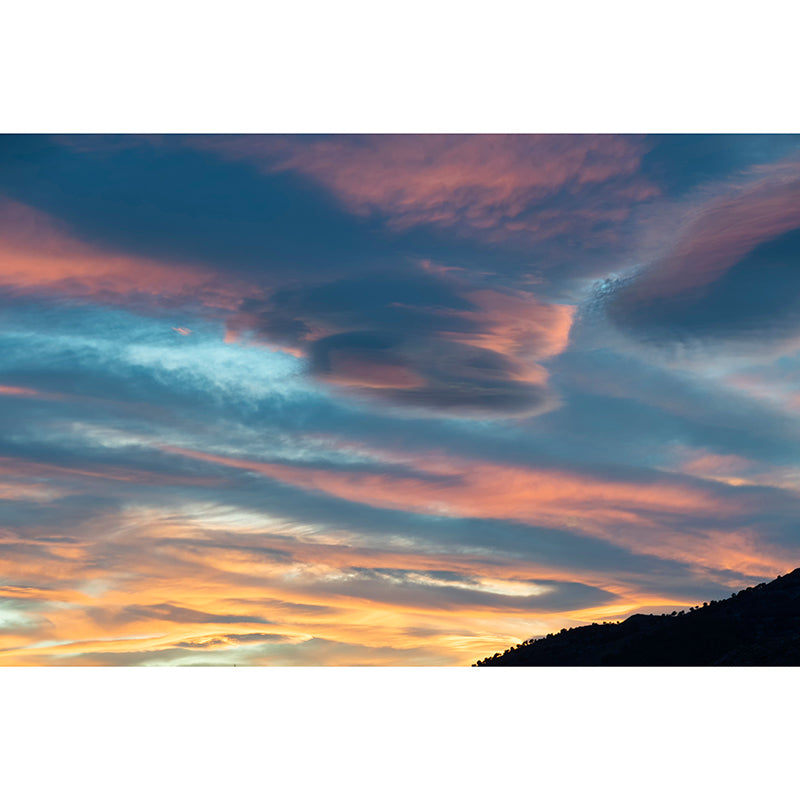 Minimalism Style Home Decor Sky Mural Customized Wall Covering for Living Room