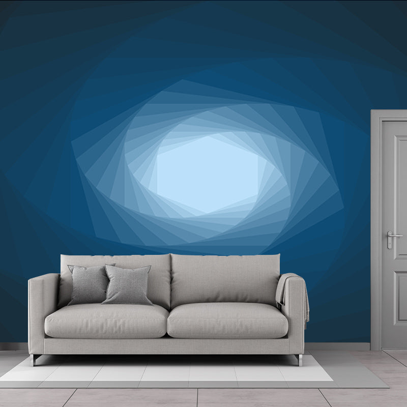 Hexagon Geometry Wall Murals Modern Style Moisture Resistant Wall Covering