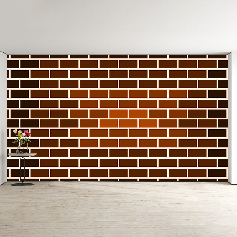Mildew Resistant Brick Wall Mural for Resting Room, Custom Size Available