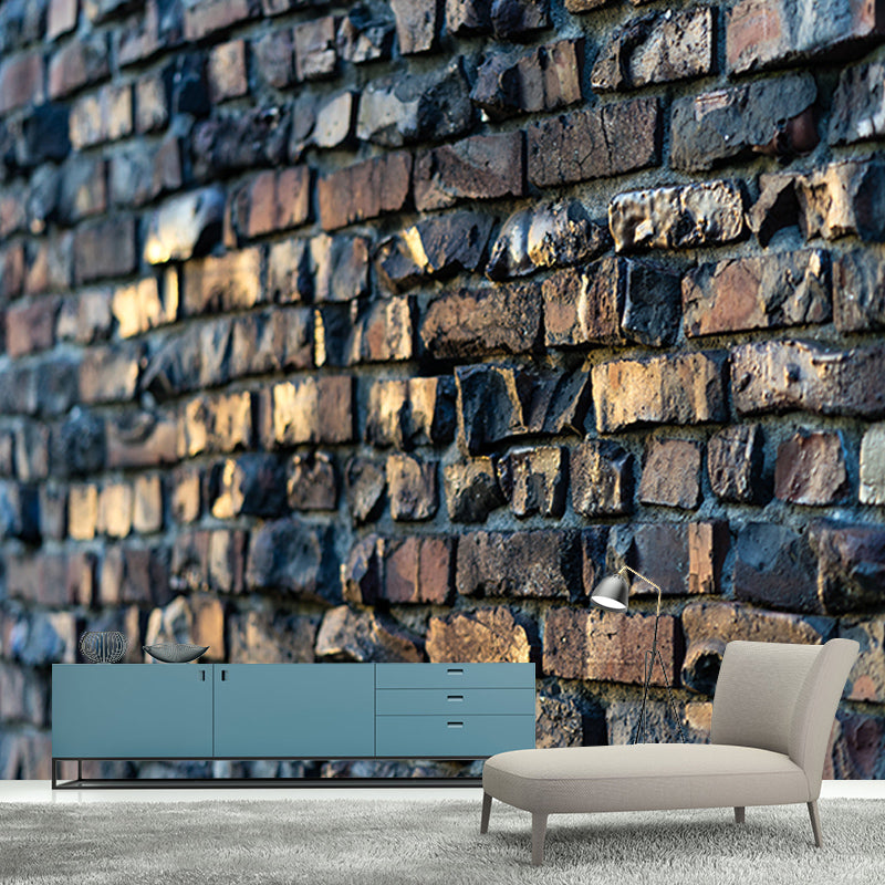 Mildew Resistant Brick Wall Mural for Resting Room, Custom Size Available
