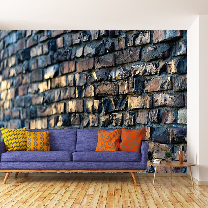 Mildew Resistant Brick Wall Mural for Resting Room, Custom Size Available