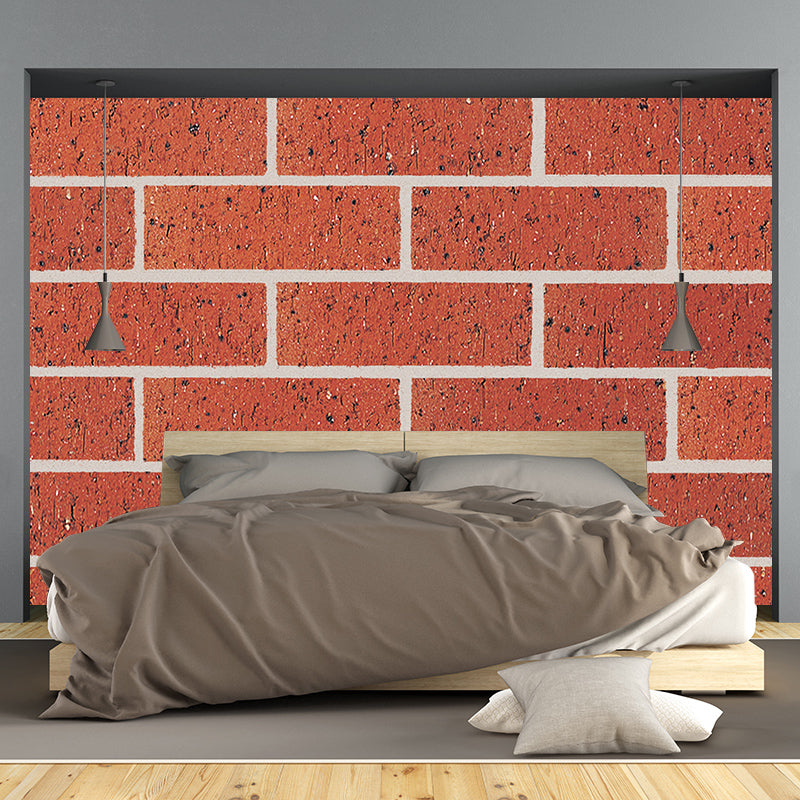 Mildew Resistant Brick Wall Mural for Resting Room, Custom Size Available