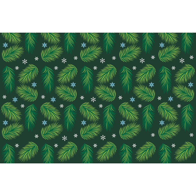 Tropical Plant Indoor Decoration Wall Mural for Living Room Bedroom, Made to Measure