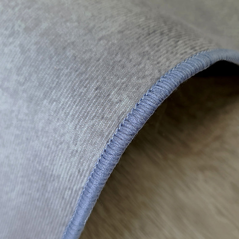 Tapis graphique de mélange moderne gris tapis de support sans glissement pour le salon