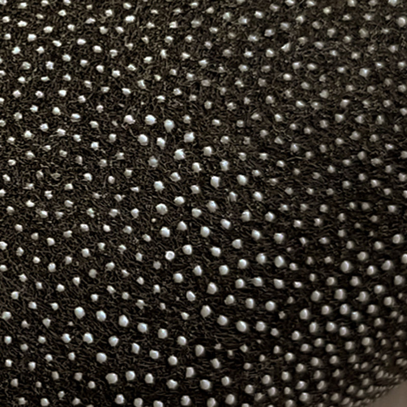 Tapis graphique de mélange moderne gris tapis de support sans glissement pour le salon