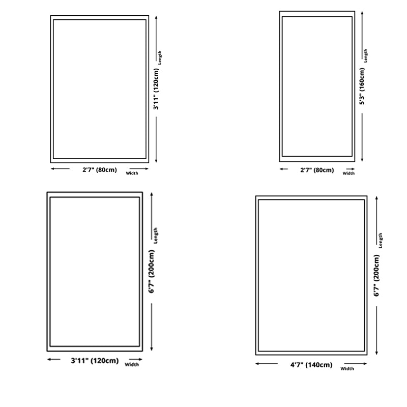 Sky Blue Modern Rug Polyester Grafisch Tapijten Niet-slip achterste tapijt voor thuisdecoratie