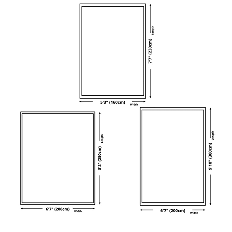 Sky Blue Modern Rug Polyester Grafisch Tapijten Niet-slip achterste tapijt voor thuisdecoratie