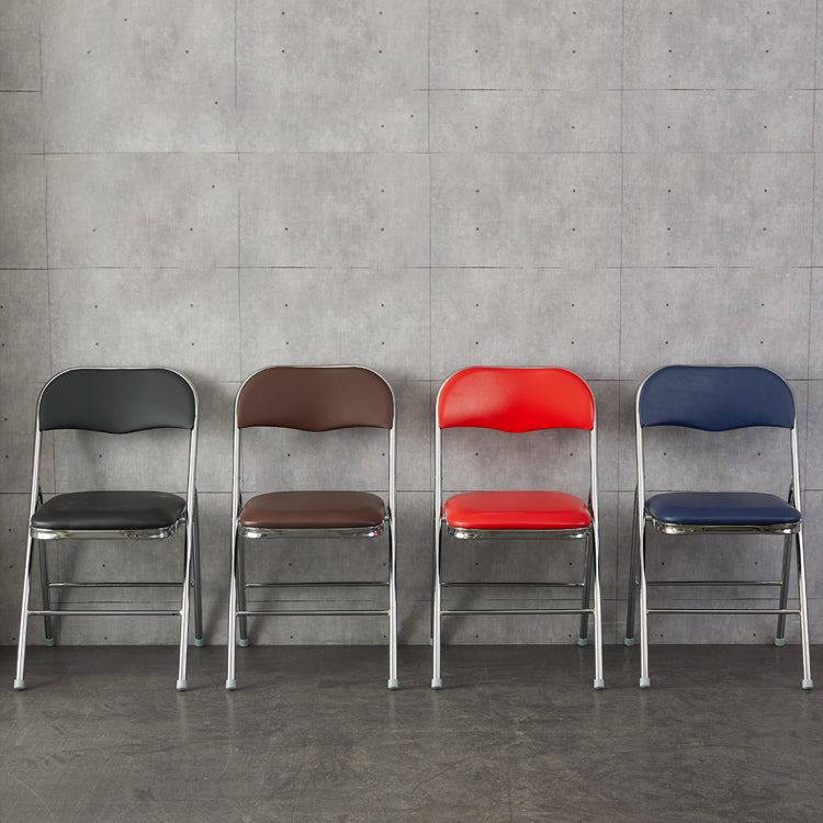 Silla moderna para interiores y exteriores, silla lateral de comedor con respaldo abierto y sin brazos de metal