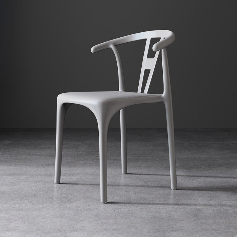 Chaises de restauration en plastique de style moderne