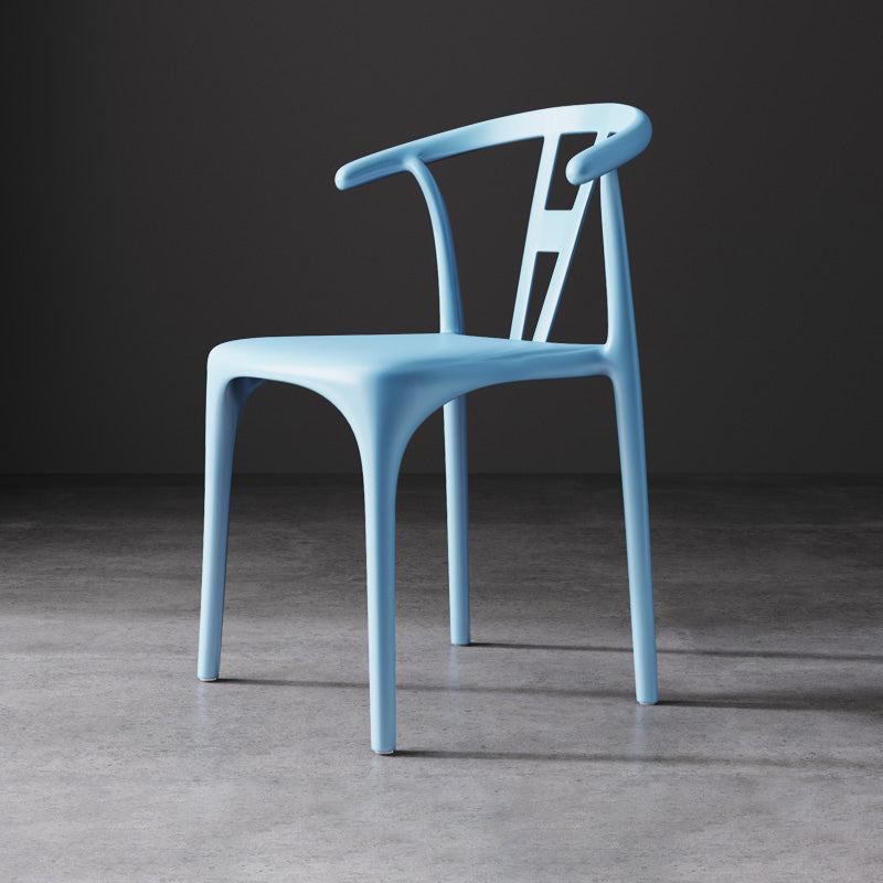 Chaises de restauration en plastique de style moderne