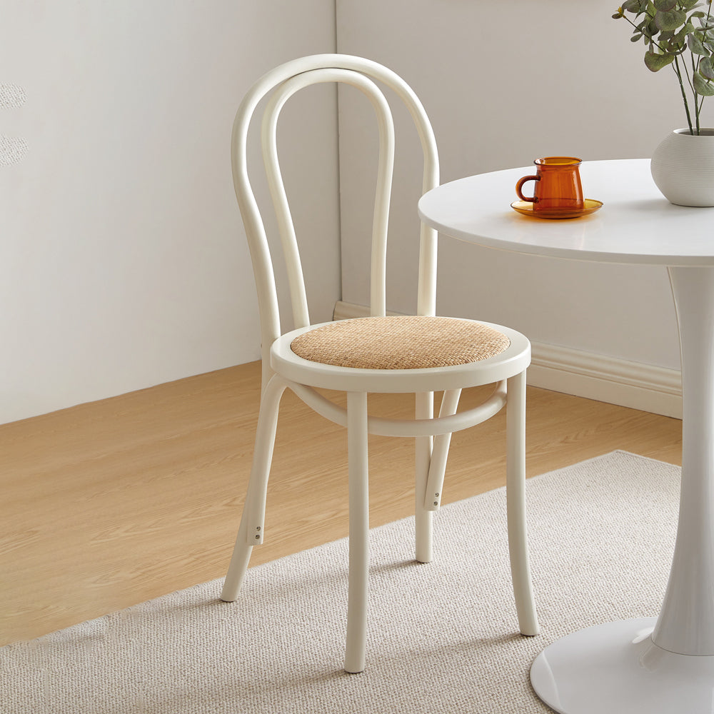 La madera de haya del estilo moderno preside el lado trasero de Windsor que cena el sistema de la silla de la cocina