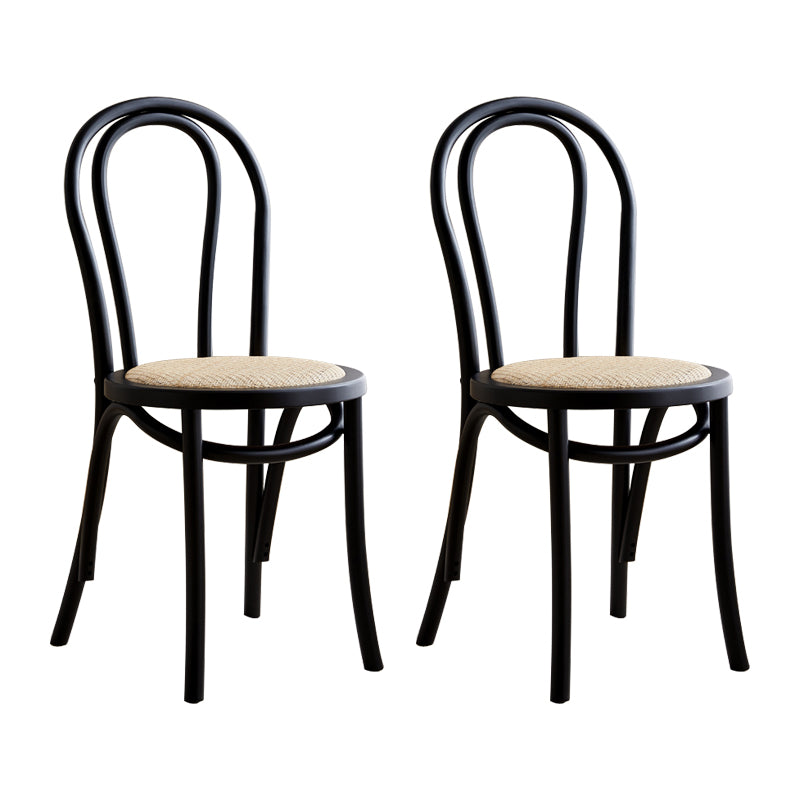 La madera de haya del estilo moderno preside el lado trasero de Windsor que cena el sistema de la silla de la cocina