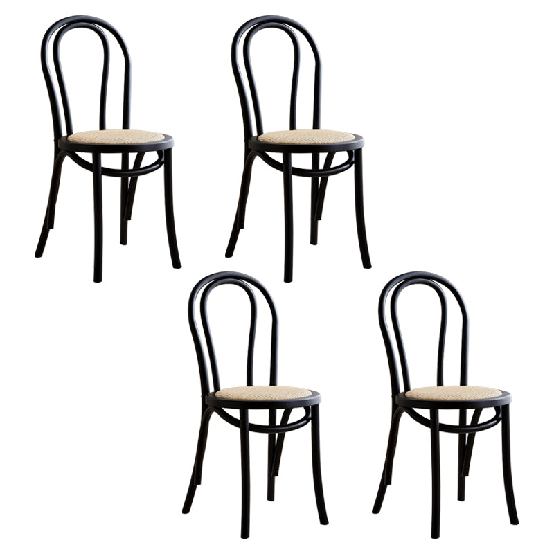 La madera de haya del estilo moderno preside el lado trasero de Windsor que cena el sistema de la silla de la cocina