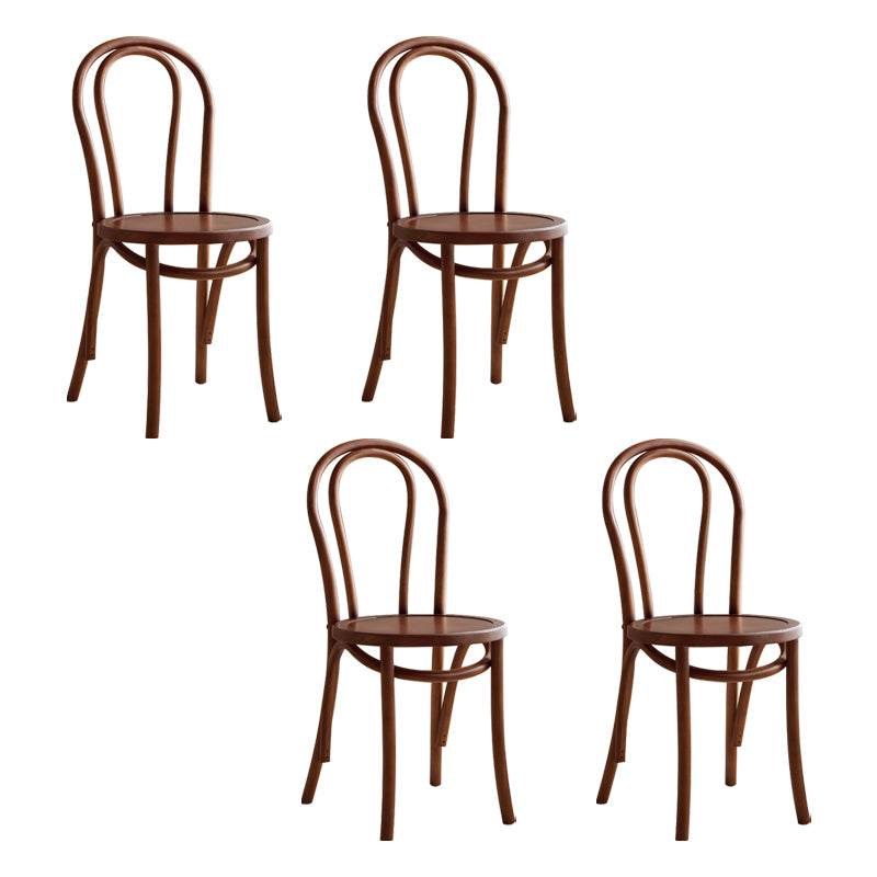 La madera de haya del estilo moderno preside el lado trasero de Windsor que cena el sistema de la silla de la cocina
