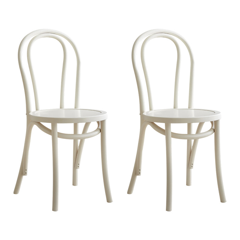La madera de haya del estilo moderno preside el lado trasero de Windsor que cena el sistema de la silla de la cocina
