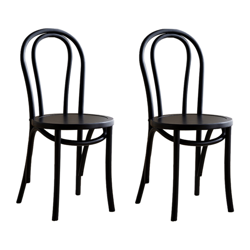 La madera de haya del estilo moderno preside el lado trasero de Windsor que cena el sistema de la silla de la cocina