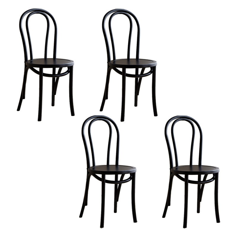 La madera de haya del estilo moderno preside el lado trasero de Windsor que cena el sistema de la silla de la cocina