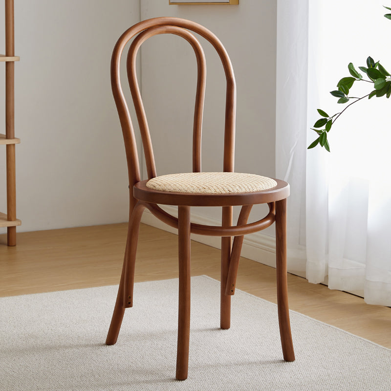 La madera de haya del estilo moderno preside el lado trasero de Windsor que cena el sistema de la silla de la cocina