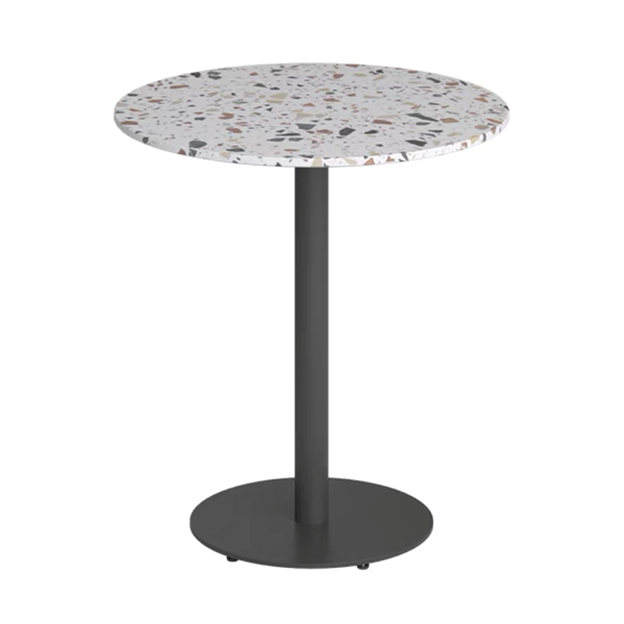 Mesa de comedor de estilo industrial, muebles de hogar de piedra para comedor