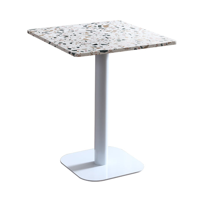 Mesa de comedor de estilo industrial, muebles de hogar de piedra para comedor