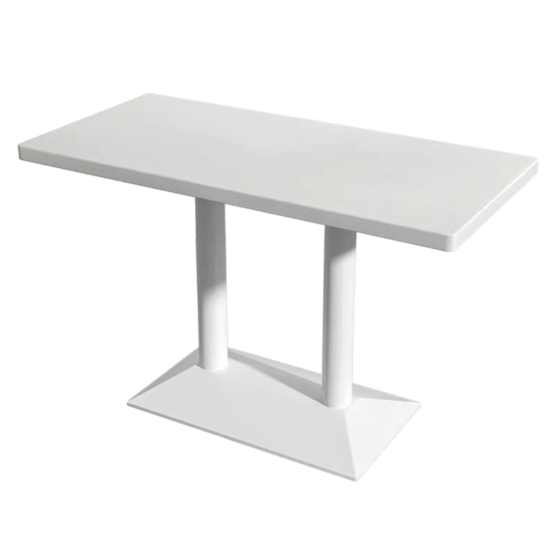 Colección de comedor de mesa de comedor de estilo industrial para el comedor de piedra para interiores