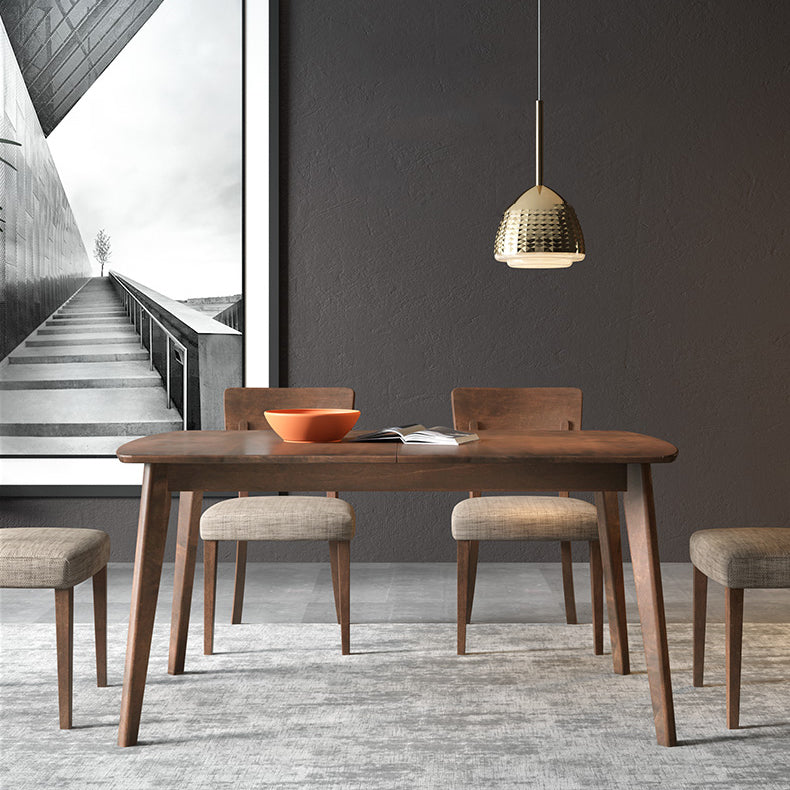 47 "Table à manger en bois extensible en hêtre