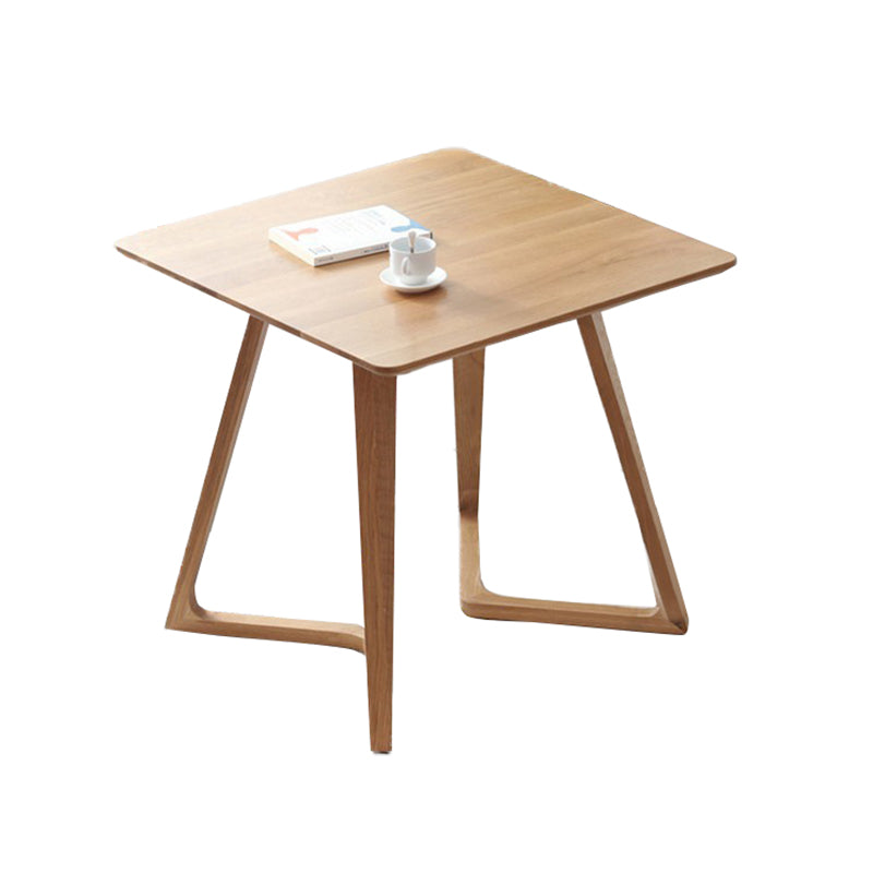 Mesa de comedor de madera maciza de roble con pedestal doble, mesa de comedor de estilo moderno