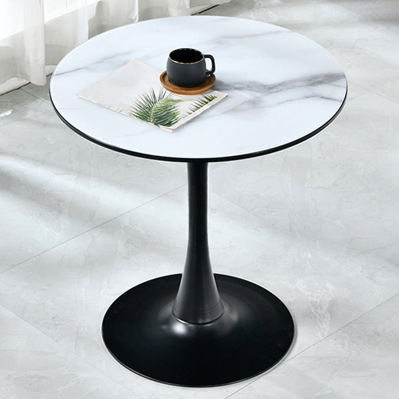 Round Shape Dining Table Simplicity Style Tulip Base Table for Dining Room