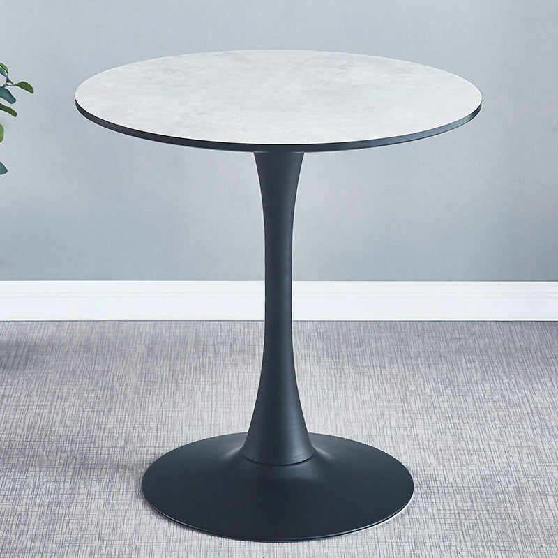 Round Shape Dining Table Simplicity Style Tulip Base Table for Dining Room