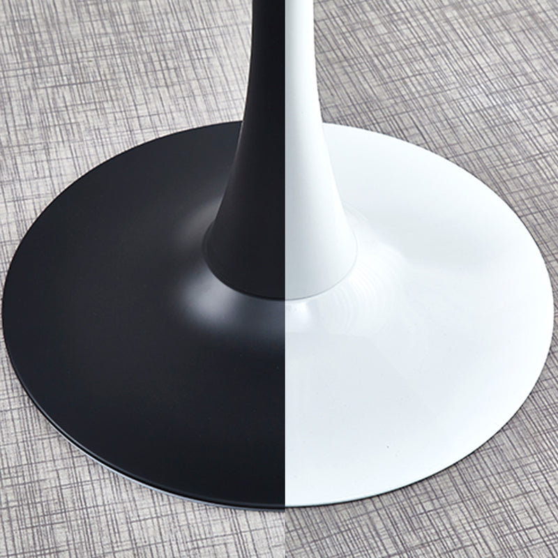 Round Shape Dining Table Simplicity Style Tulip Base Table for Dining Room