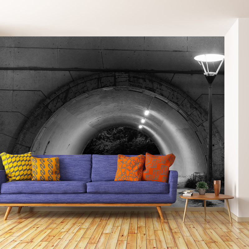 Eco-friendly Spatial Extension Mural Mildew Resistant Wallpaper for Decoration